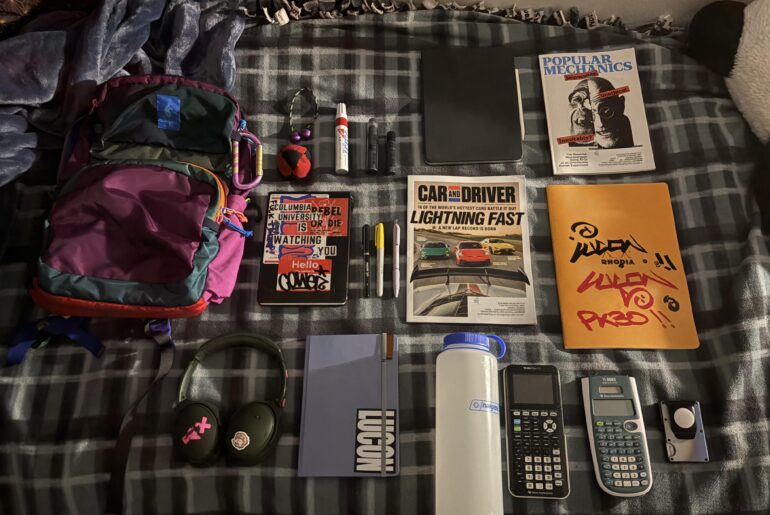 My daily bag as a college student. Whachu think?