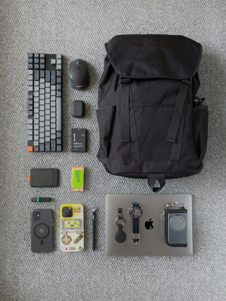 What does my bag say about me? (Tech-heavy edition)