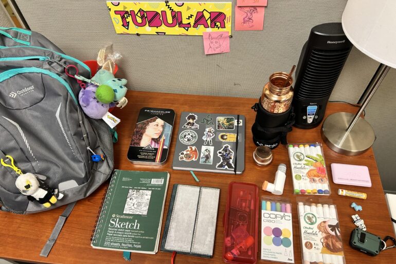 Emptied my work backpack. What ya got?