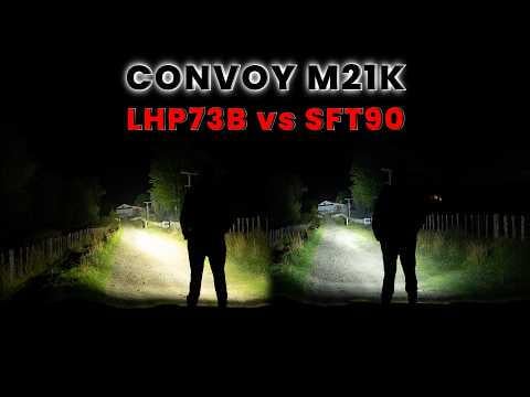 Convoy M21K Comparison Review - LHP73B vs SFT90 (no talking)