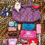 my semi juicy couture themed bag!