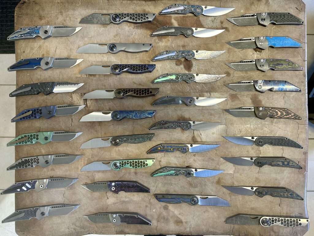 I made a couple knives for Blade Show Texas