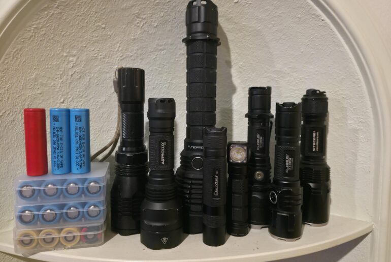 My Beginner Flashlight Collection