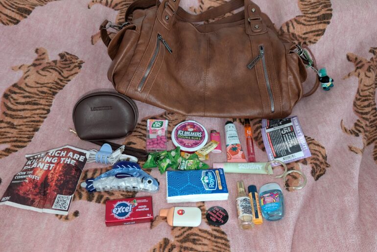 What are your assumptions about me based on my bag?