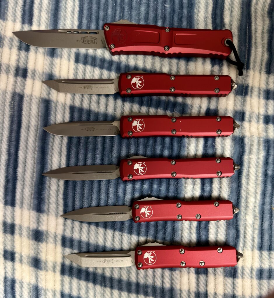 My Microtech collection