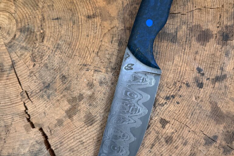 Brandon Williams (4B Outdoors) casually making the coolest knives.