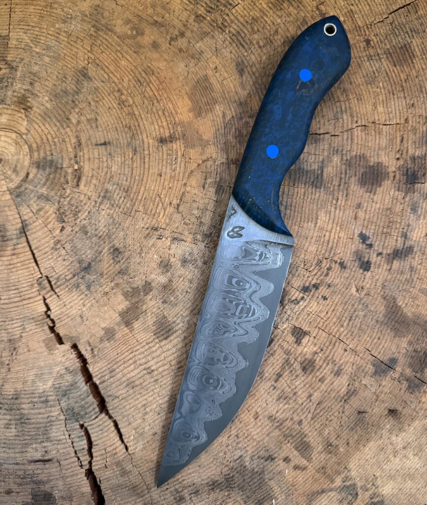 Brandon Williams (4B Outdoors) casually making the coolest knives.