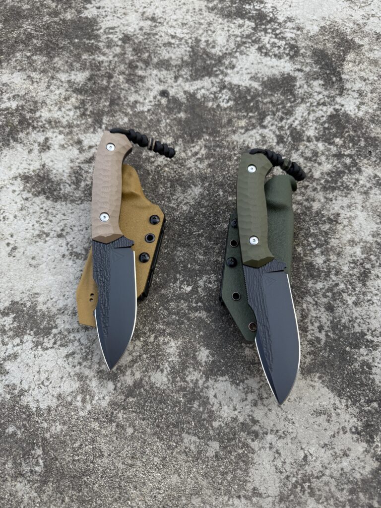 Same blade, different attitude. Tan vs OD Green-which one wins?