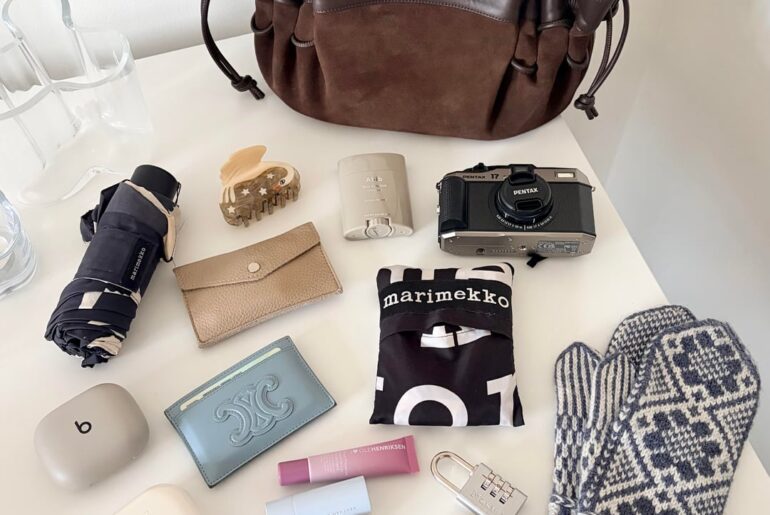 What’s in my Hereu Arta bag!