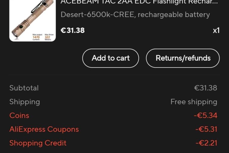 Just scored this with coupons