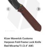 BladeHQ listing mistake, possible leak