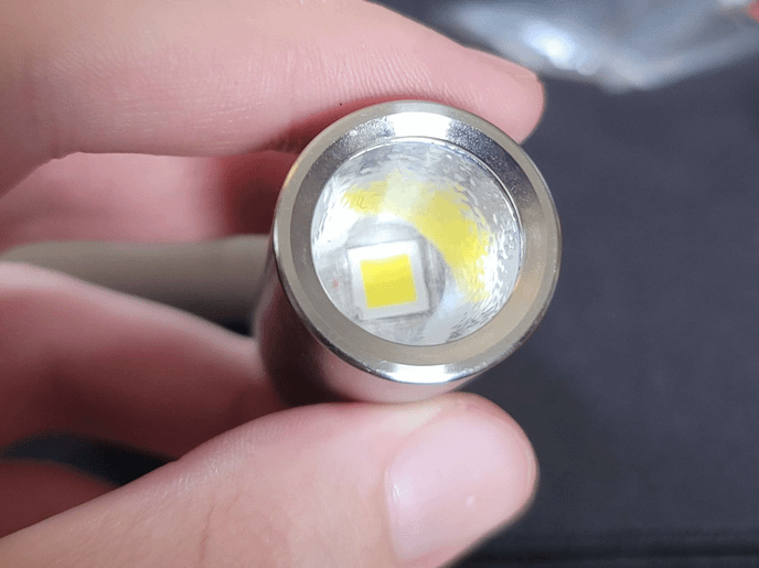 Hasty post and mod, but Stainless S7 with LHP73B and the new 17mm 3v20A driver