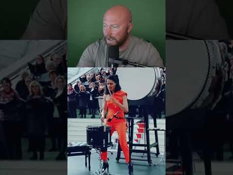 This girl does double strokes faster than anyone I’ve ever seen #shorts