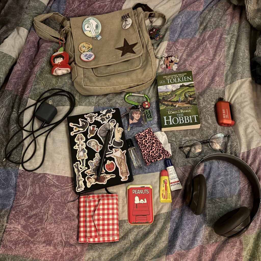 what does my everyday bag and its contents say about me :)