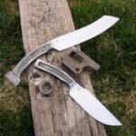 I made a pair of knives from a single pipe wrench earlier this week.