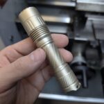 Glass bead blasted brass T6