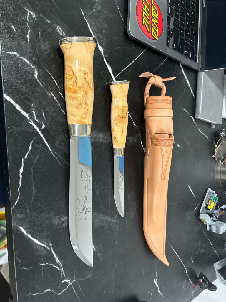 Järvenpää Puukko and Leuku