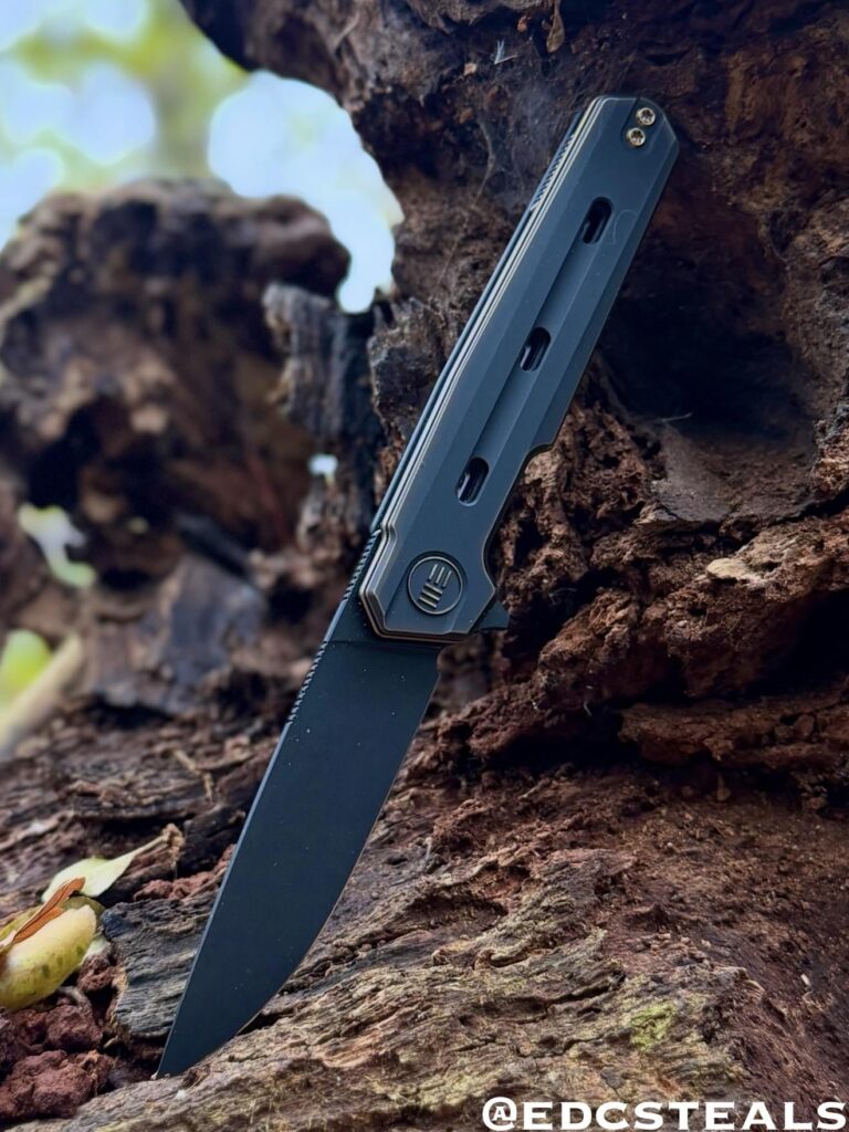 WE Knife Co Navo 20CV/Titanium designed by Ostap Hel