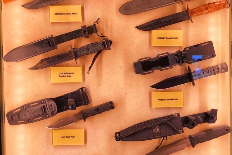 Navy Seals Museum | Knife Section