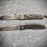 These two knives are pure art. Arno Bernard Rinkhals and Chris Reeve Knives Mnandi.