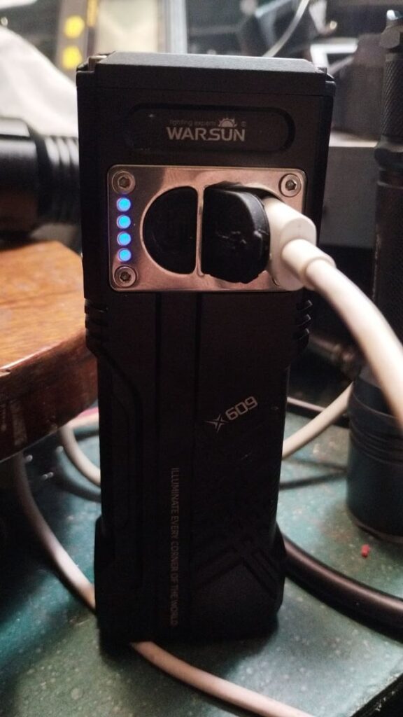 Warsun x609 LED replace @5000K