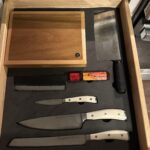 Made foam cutouts for drawer storage. Turned out better than I thought! Super clean now