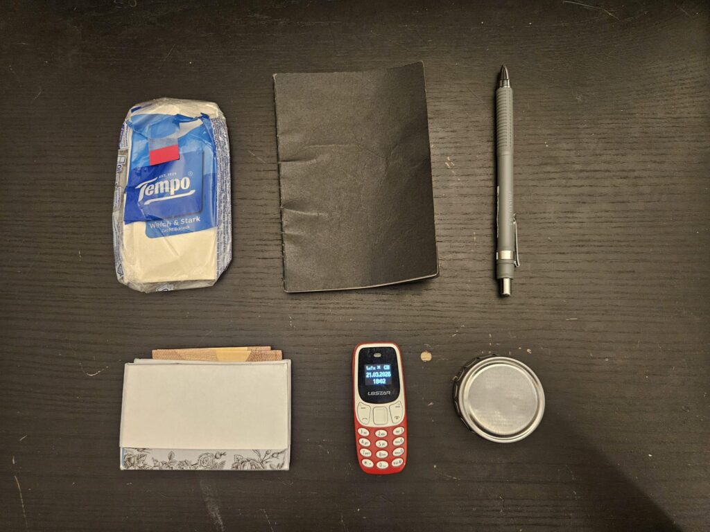 This is what it got in its nasty little pocketses.