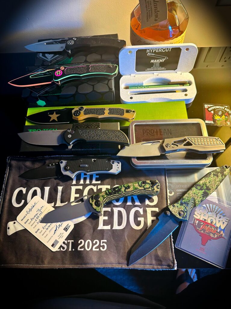 Blade show Tx pick ups
