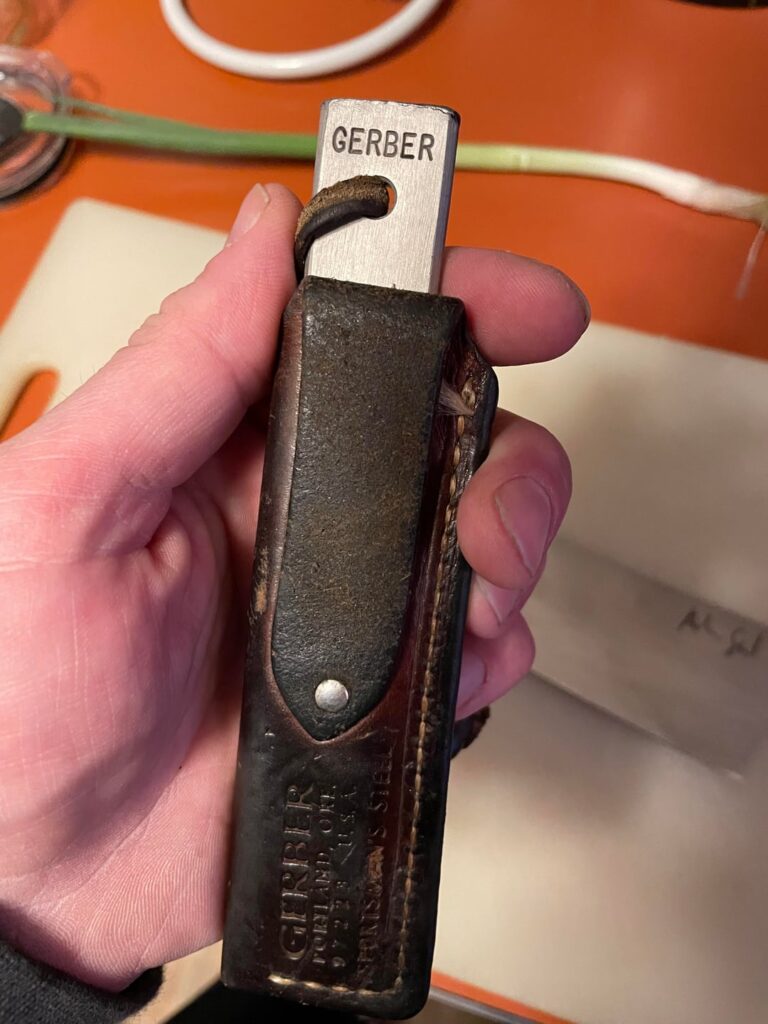 Vintage Gerber Sportsman’s Steel