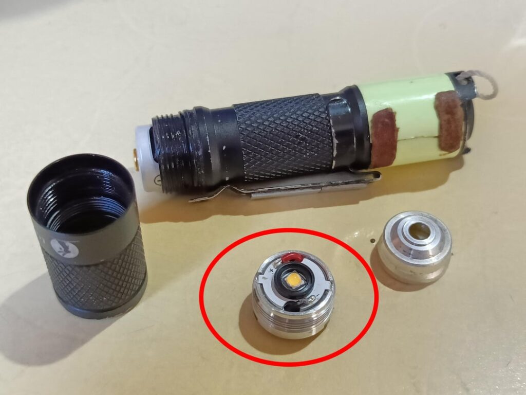 Lumintop Tool AA repair