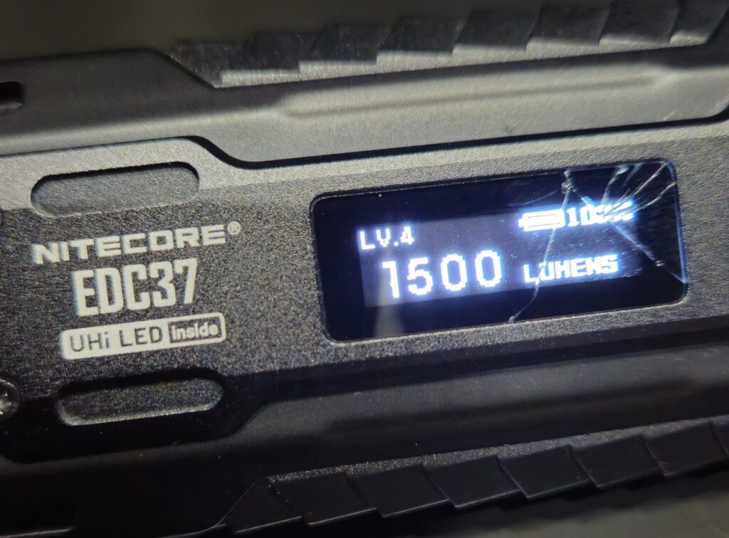 Nitecore damage
