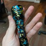 The Convoy T8 with SFT-25R makes for a really tight pocketable beam. Beamshots