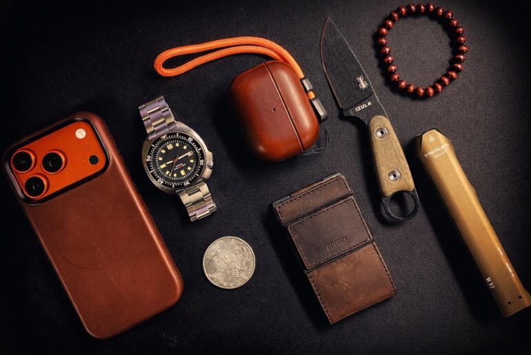 What I’m carrying around the office today.