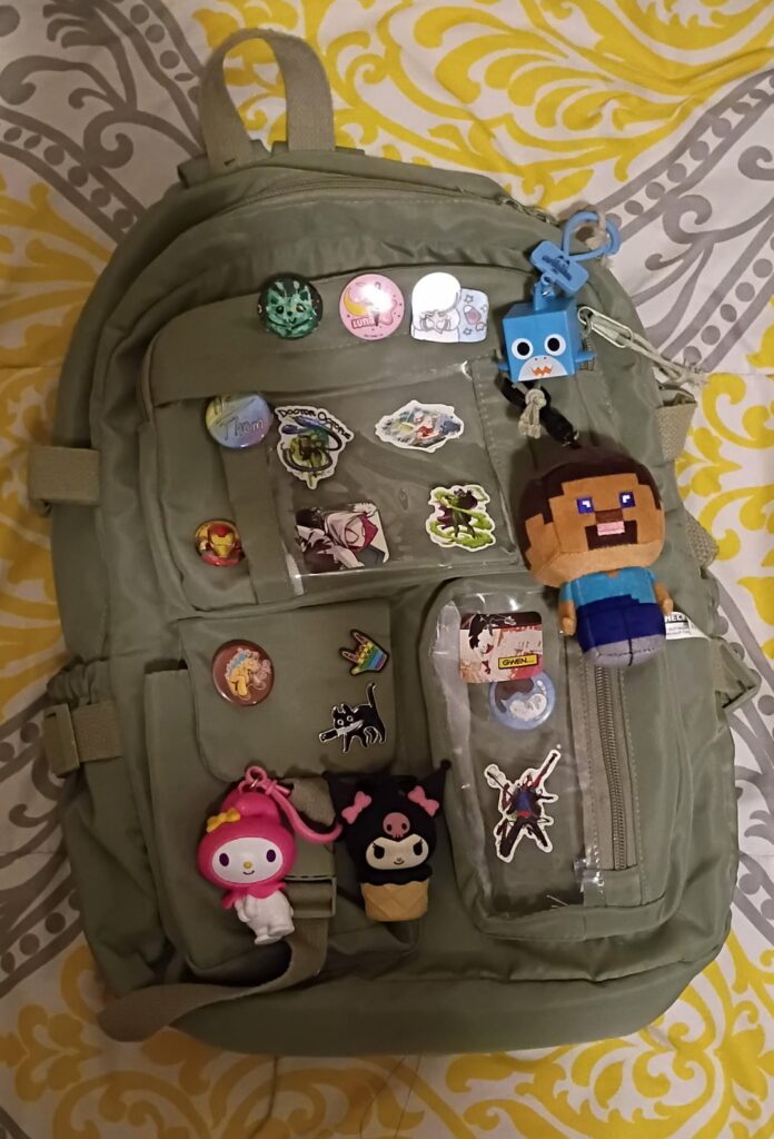 make assumptions about me based on my bag and it's contents