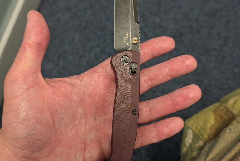 Carrying the Hogue Mysto today