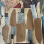 Always wanted a nice Damascus steel knife, now I have 5!