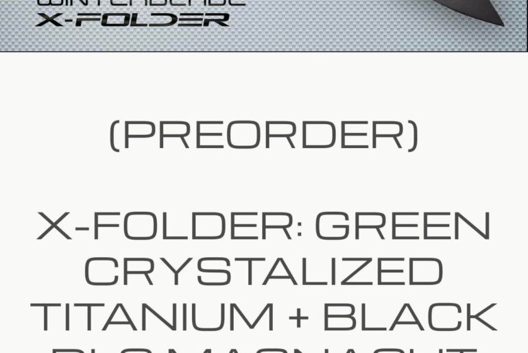 Only One Crystallized Green Ti Winterblade Left