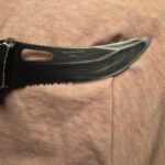 Found a cool Karambit months ago... just noticed that its rare metal!!