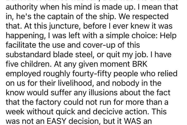 Jim Stewart (Mike Stewart’s son) Response