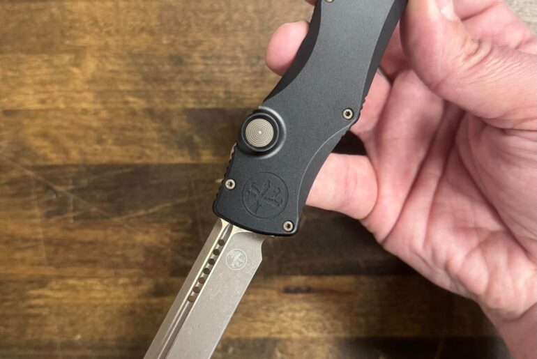 Halo IV Bronzed Apocalyptic Clip Point