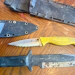 Cleaning day for my river fishing knives