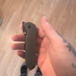 Kizer Maverick Customs Harpoon Fold Frame Lock Knife