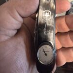 Looking for a Watch that would match my EDC. This is my custom Victoronix Supertimer and I'm getting my Arc scales done up the same way. The rest of my Carry is black or silver. I carry the Ta70 from Nextorch, the Klein electricians shears, a Zippo, a custom Necklace, and my key setup.