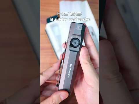 New update! Stepless CCT 4-in-1 EDC Task Light #unboxing #wurkkos  #flas...