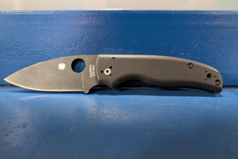 Monday morning workhorse - Spyderco Shaman