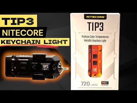nitecore tip3 keychain light!