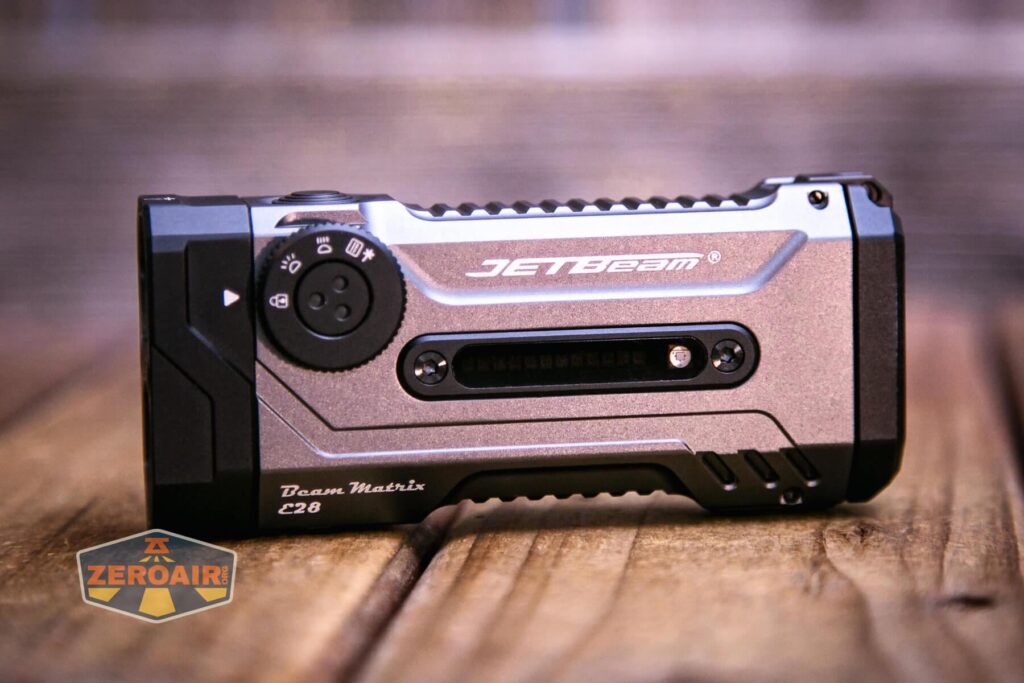 JETBeam E28 EDC Multi-mode Flat Flashlight