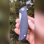 Shirogorov F3 Magnacut Carbon Fiber lining knife