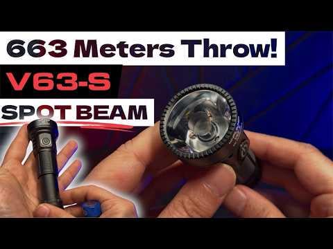 Small light 663 meters throw!