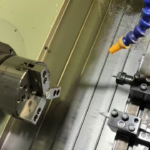 Machining custom multi-emitter optics in the lab today. Getting the tolerances dialed in.